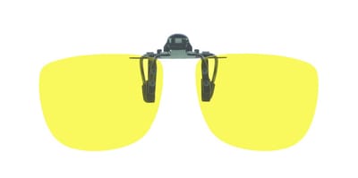 Polar Specs® 40x127 mm. Aluminium Opklapbare Voorhanger – Ovaal/Rond – Clip on Nachtbril – Brilclip – Voorzetbril – Polarized Nightdriving – Unisex
