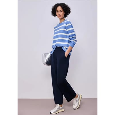 Gestreept sweatshirt