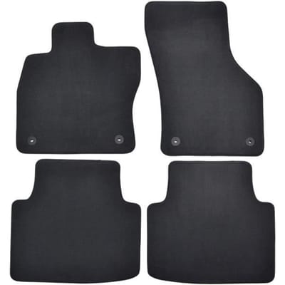 Tapis De Sol De Qualité Supérieure Pour VW Passat B8 depuis 2015, Ajustement précis, Renforcée Dans la Zone de la Pédale
