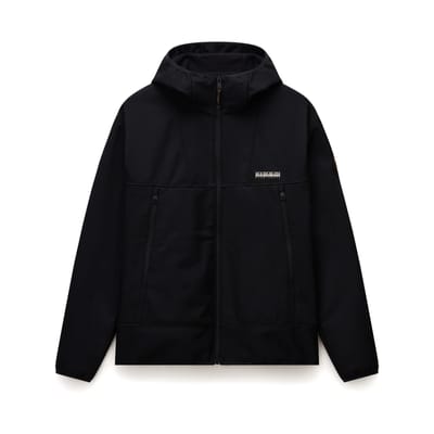 Napapijri - Heren Jas zomer Jacket Biois - Zwart - Maat XXL