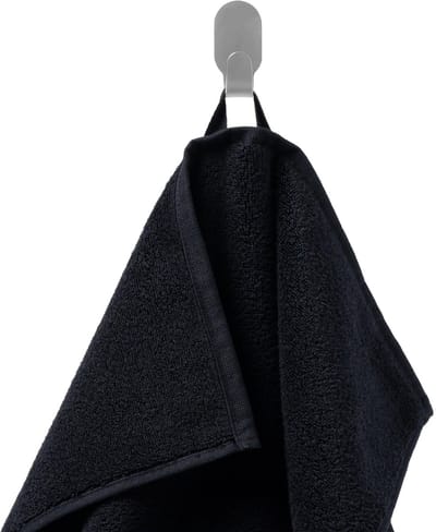 Unyqoos® Luxueuze Set van 2 Zachte Handdoeken, 50 x 100 cm, Hoogwaardig Katoen, Diep Zwart, Absorberend en Sneldrogend