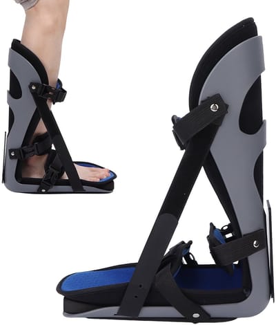 Hielspoor Nachtspalk – Schoenmaat 42–45 (Maat L) – Enkelspalk / Voetbrace Orthese - Brace - achillespees - fasciitis plantaris - enkelbrace
