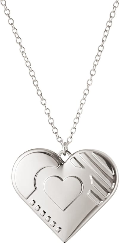 Georg Jensen Seasonal Christmas Collection 2019 Ornament Hart - Zink Legering - Zilver