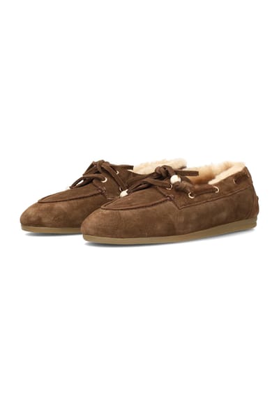 Haboob Vita Loafers Dames - Instappers - Bruin - Maat 39