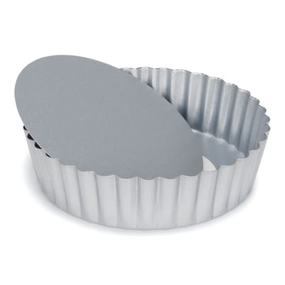 Patisse silver-top quichevorm losse bodem hoge rand 15cm