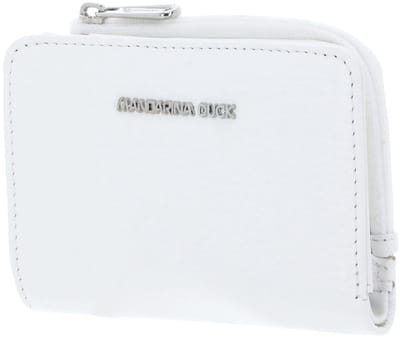 MANDARINA DUCK Leren portemonnee Mellow Wallet Blanc wit