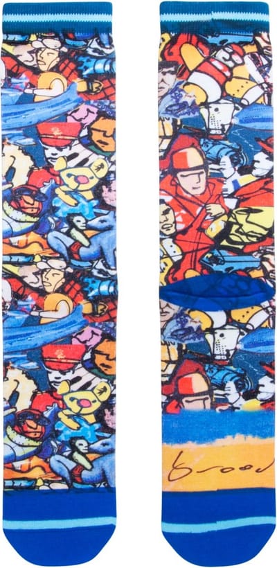 XPOOOS - Unisex Herman Brood (AFNF) - 1-Pack - Maat 39/42