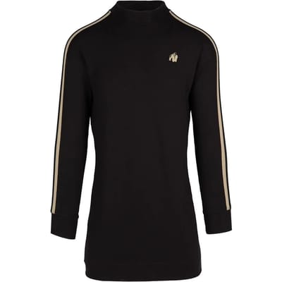 Gorilla Wear Isabella Sweatshirt Jurk - Zwart - S