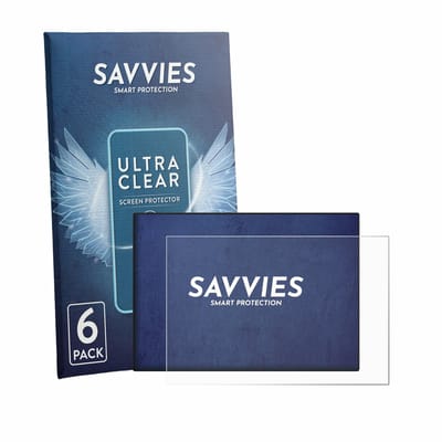 Savvies - Screenprotector voor CrossControl CCpilot V700 - Folie Beschermfolie transparant 6 Stuks