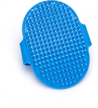 Nobleza Hondenborstel - Kattenborstel - Ovale borstel - Pinnenborstel - Palmpad borstel - Blauw
