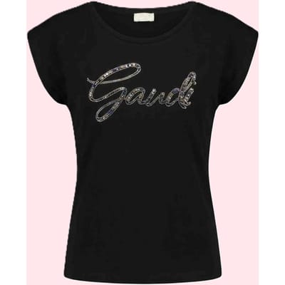 t-shirt met handtekening zwarte vrouw