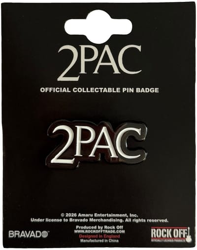 Tupac Classic Logo - Pin