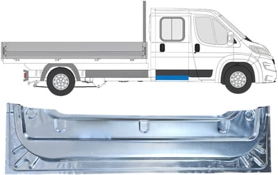 Reparatie plaatwerk achterste deuren voor Opel Movano 2021-2026 / Links = Rechts