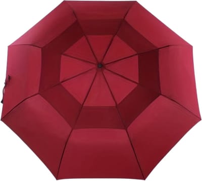 Bovista Moderne Stormparaplu - Windproof Paraplu - Opvouwbaar Stormproef - Automatisch Uitklapbaar - Umbrella - Rood