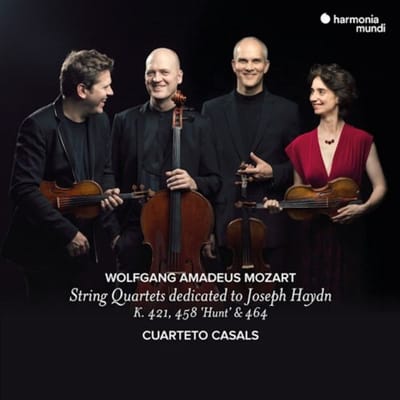 Cuarteto Casals - Mozart : String Quartets Dedicated To Joseph Haydn K.421, 458 'Hunt' & 464 (CD)