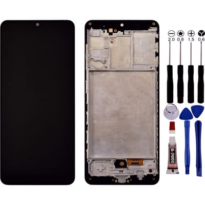 A31 SM-A315F A315G A315N LCD + zwart + gereedschap