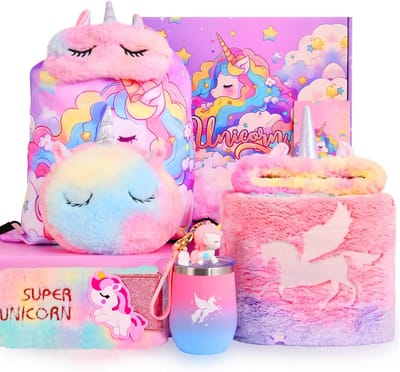 Unicorn Cadeau voor Meisjes en Kinderen, Verjaardagscadeau voor Kinderen 3-12 Jaar