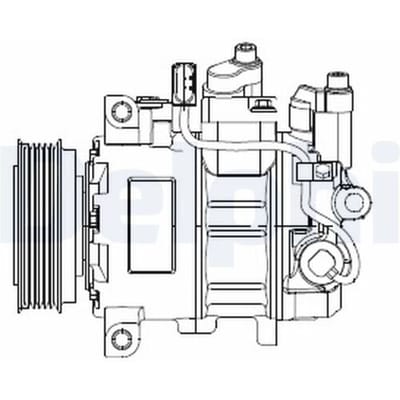 Airco-compressor DELPHI CS20474