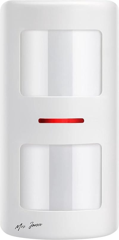 Mrs. Jones PIR-sensor buiten binnen 433 MHz draadloze verbinding minder dan 25 kg .