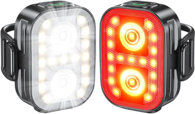 CRLYN® Fietsverlichting Voor en Achter - Fietslicht - Fietslampjes