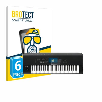 BROTECT - Screenprotector voor KORG Nautilus 61 - Folie Beschermfolie matte 6 Stuks