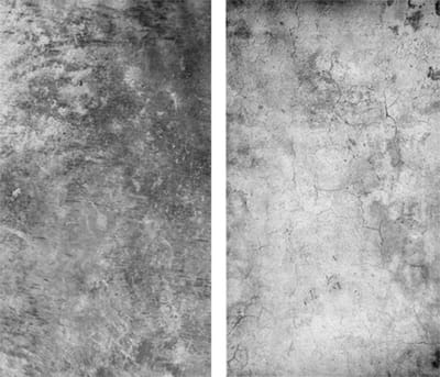 DW4Trading Dubbelzijdige Vinyl Achtergrond - Food en Product Fotografie - Backdrop - 87x57 cm - Stucwerk Donker