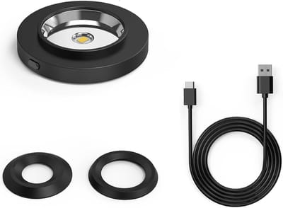 Horloge Oplader - Zonne Oplader - Draagbare Technologie - Snelle Warmteafvoer - 5 x 5 x 1 cm - Zwart