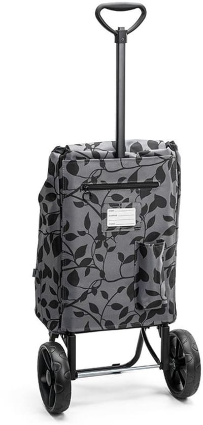 Puccini Shopping Trolley Boodschappentrolley - 2 Wiel - Boodschappenwagen - Grijs