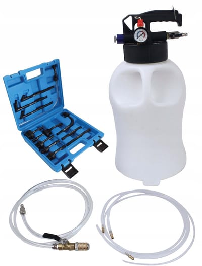 Satra S-X10PLD - Pneumatische Oliepomp - Automatische Transmissie - 10L - Manometer Inclusief