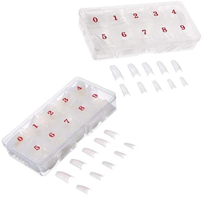 500 Franse Valse Nagel Tips - Helder & Natuurlijk - Professionele Kunstnagels voor Gelnagels en Acryl