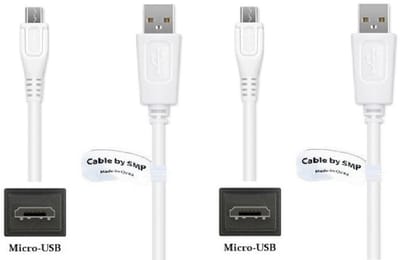 2 stuks OneOne 1,0m Micro USB kabel. Standaard laadkabel. Oplaadkabel snoer past op past op Samsung Galaxy Tab 3V, On 5, On5 Pro, On 6, On7, On7 Pro, On8, S, S Plus, S1, S2, S3, S3 Mini,S4, S4 Mini,S5, S5 Active, S5 Mini, S6, S6 Edge