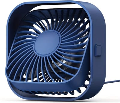 Bovista Ventilator Staand - Ventilatoren - Tafelventilator - Statief - Extra Verkoelend - Aircooler - Cooling Fan - Cooler - Donkerblauw