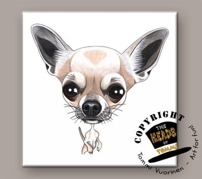 Tegel Hond Chihuahua