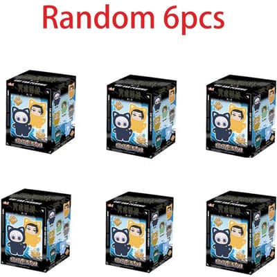 Originele Eaki  Jujutsu Kaisen  Seizoen 2 Kattenpark Viering Vijf Taoïstische Blind Box Pluche Handtas Serie Model Hanger Other