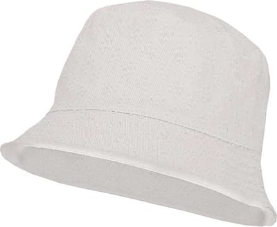 Sarlini - Bucket Hat - Vissershoedje - Hoed - Festival - Dames - Katoen - wit