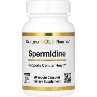 Spermidine, Extrait de Germe de Riz, 1 mg, 90 Capsules Végétales