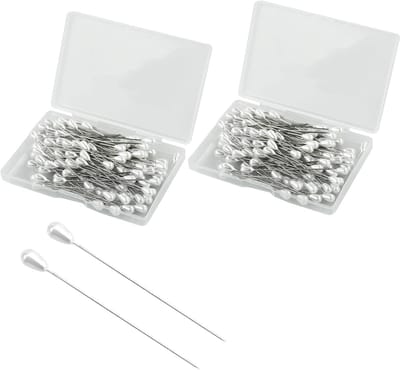 200 Stuks Boutonnière Pins met Parels, Lange Corsage Spelden voor Bruidsboeketten, DIY Projecten en Creatieve Handwerken