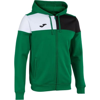 Joma Crew V Sweatshirt Met Rits Groen 12-14 Years Jongens