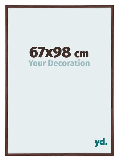 Your Decoration - Puzzellijst 67x98 cm - Bruin - Puzzellijst 1500-2000 stukjes - Kunststof Fotolijst - Annecy