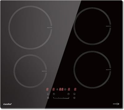 Inductie Kookplaat - Inbouw Kooktafel - Snel Koken - Vergroot Verwarmingsvlak - 52 x 29 cm - Zwart
