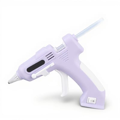 Allecto - Draadloze Lijmpistool Set - Inclusief 10 Lijmpennen - Snelle Verwarming - Perfect voor Knutselen - Reparaties - Handig in Gebruik - Gesch...