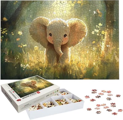 Houten Puzzel - Legpuzzel Volwassenen - Ontspannend Tijdverdrijf - 5000 Stukjes - 157 x 106 cm - Meerkleurig