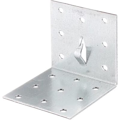 Alberts Verbindingshoek - Verzinkt Staal - Met Fixeerklauw - 60x60x60mm