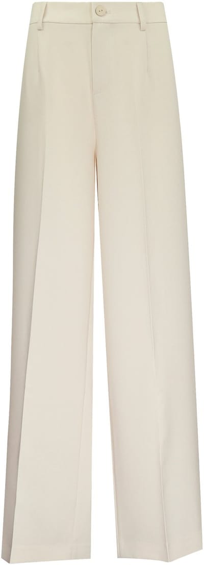 EsQualo - wijde pantalon in beige - maat 44