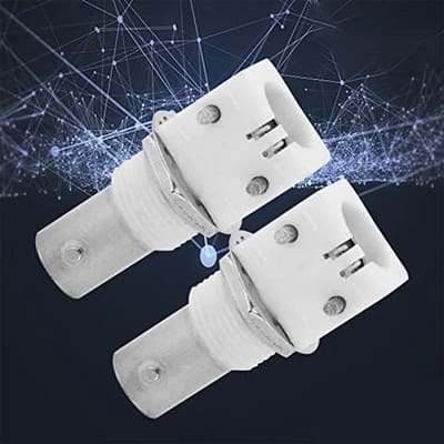 10 Stuks BNC Vrouwelijke Hoekconnector voor PCB Montage met Moer - Ideaal voor CCTV Systemen en Videobewaking