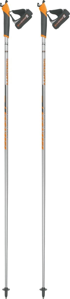 Masters Carbon Fitness Nordic Walking Stokken - Wandelstokken - 130 cm - Anti-shock - Paar - Oranje