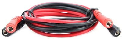 Digitale Multimeter Snoeren - Meetkabels Set - Elektrisch Testen - Vervangbare Scherpe Tips - 90 cm Kabel - Zwart