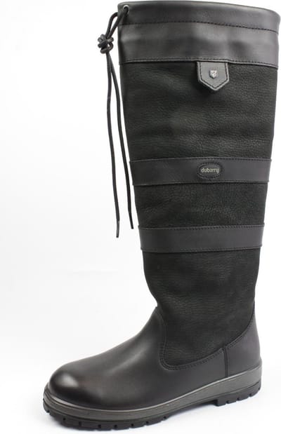 Dubarry Galway Laarzen - Leer - Dames - Zwart - Maat 37