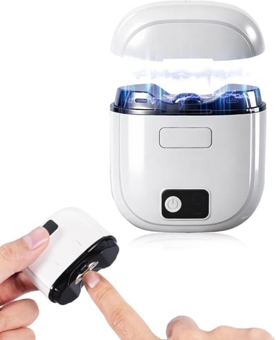 Elektrische Nagelknipper met Veilige Trim- en Polijstfunctie, LED-verlichting en Automatische Nageltrimmer voor Baby's en Kinderen, Ideaal voor Zorgvuldige Nagelverzorging