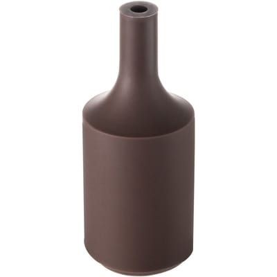 Home Sweet Home - E27 fItting decoratie huls - Bruin - 4/4/9.5cm - Rond - decoratie voor E27 lamphouder gemaakt van rubber - geschikt voor E27